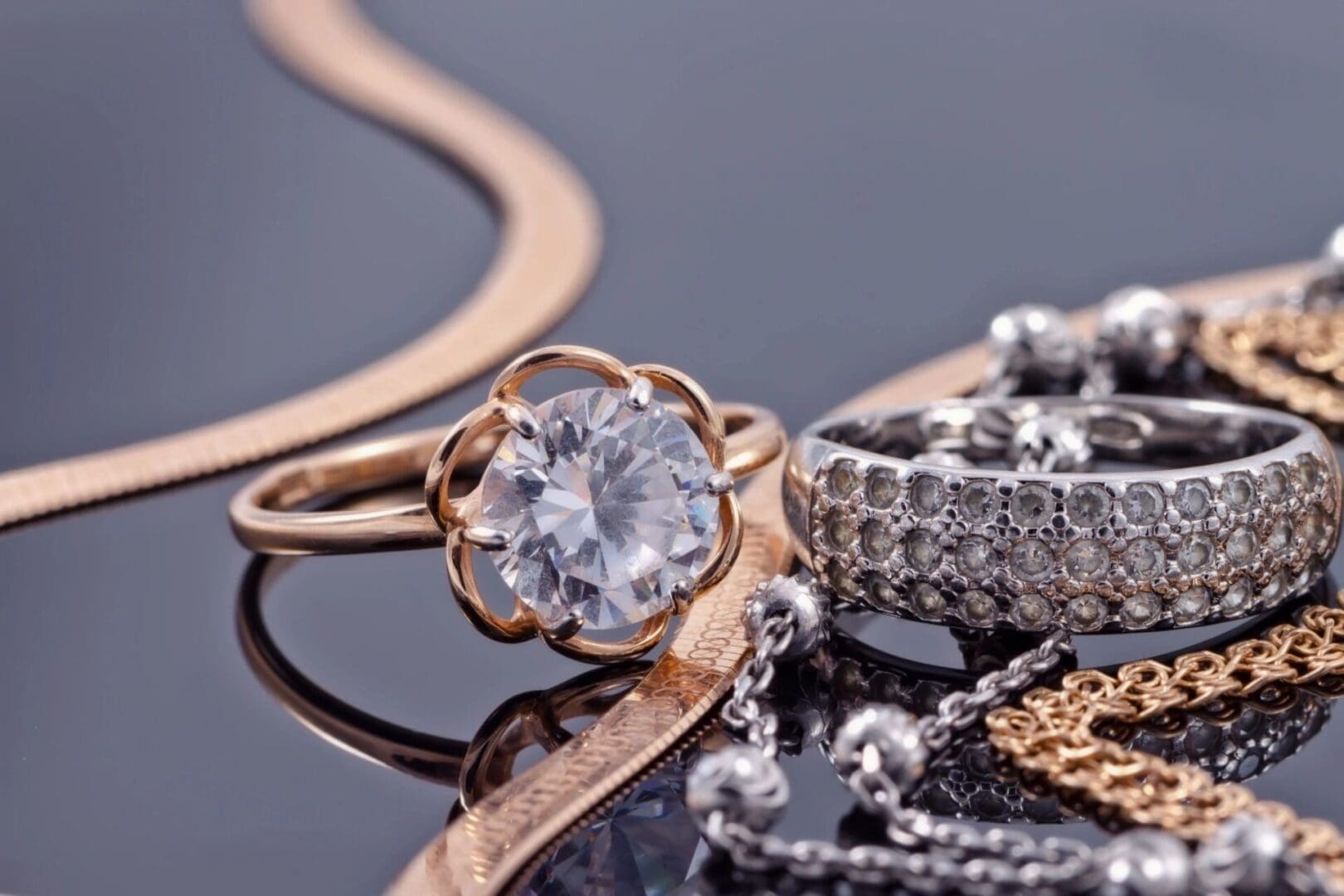 Phase 02-Diamond & Gold On The Counter